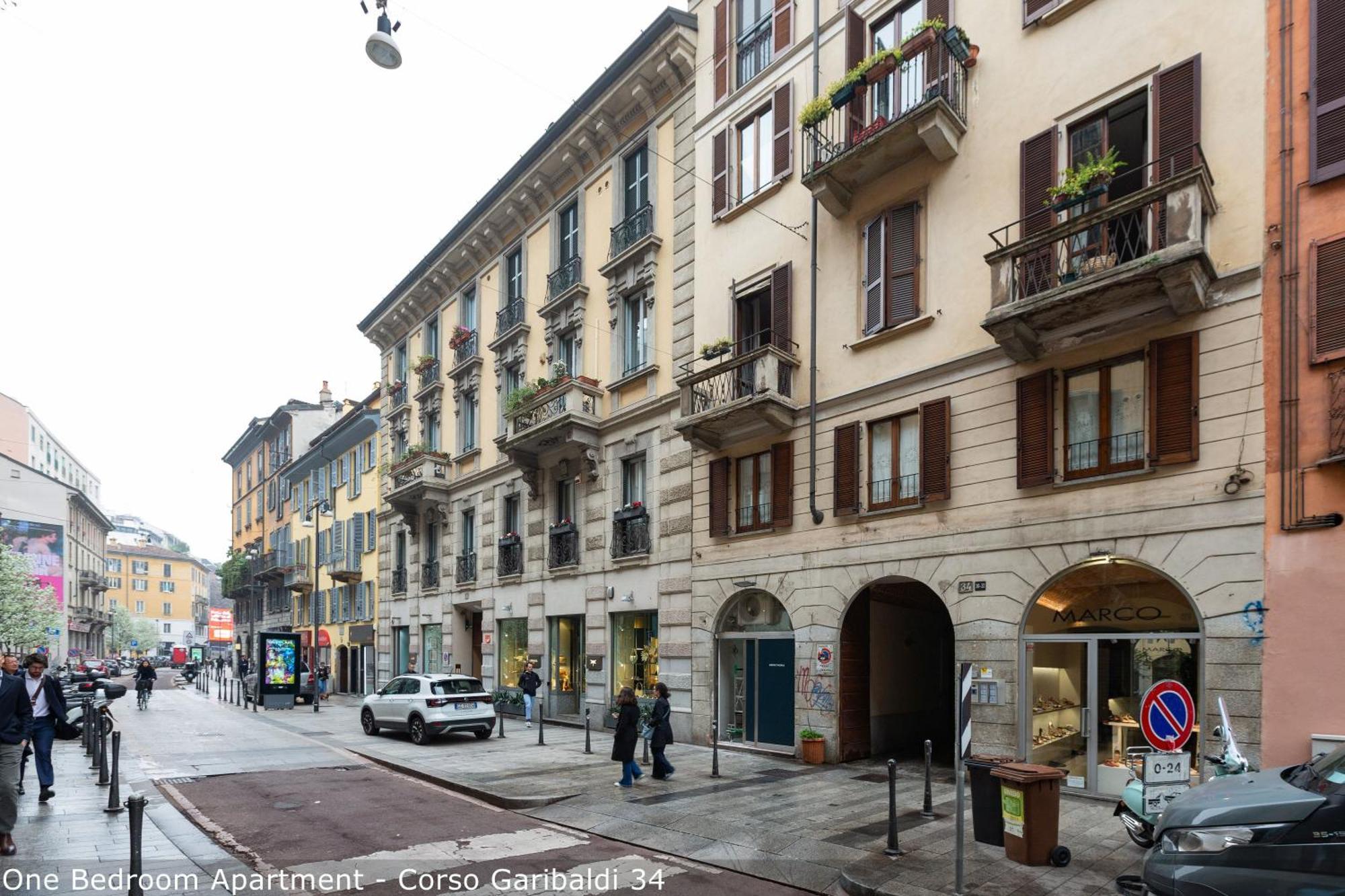 Brera Apartments In Garibaldi Мілан Екстер'єр фото